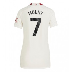 Manchester United Mason Mount #7 Rezervni Dres za Ženska 2023-24 Kratak Rukavima